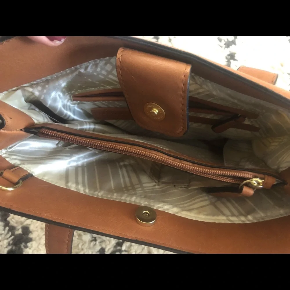 London Fog Striped Hobo